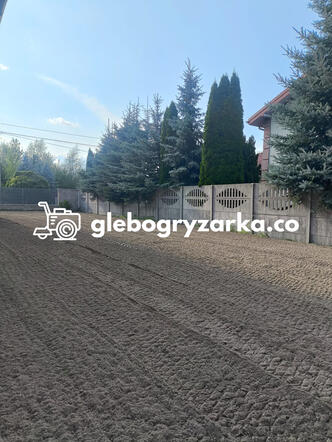 Usługi glebogryzarką separacyjną Czosnów koło Warszawy