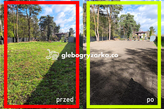 Usługi glebogryzarką separacyjną Józefów koło Warszawy