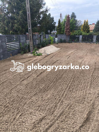 Usługi glebogryzarką separacyjną Magdalenka koło Warszawy