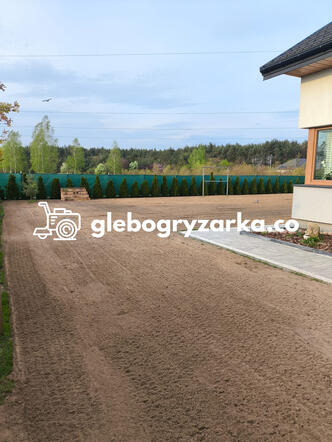 Usługi glebogryzarką separacyjną Ożarów mazowiecki koło Warszawy